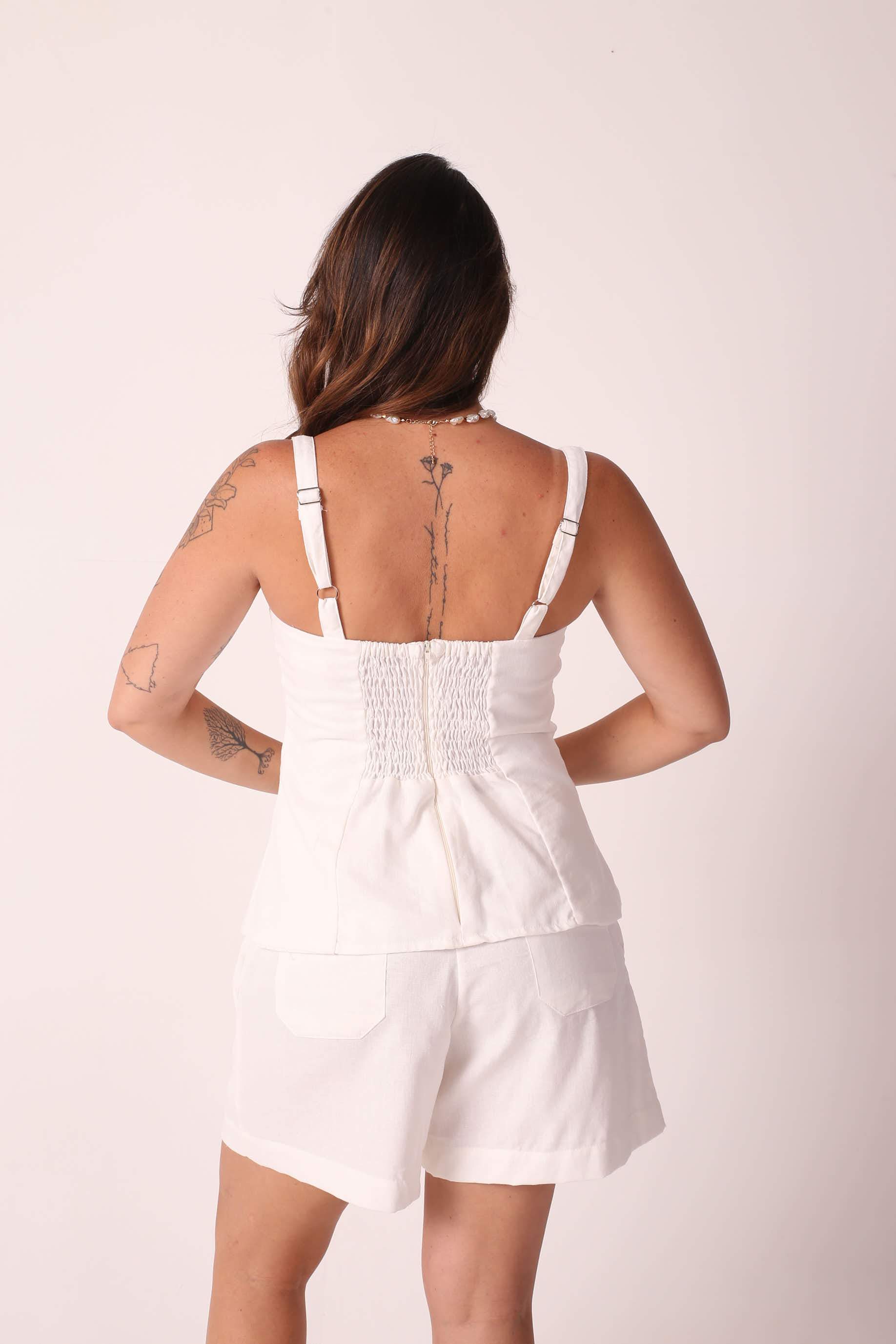 Conjunto Linho Catarina Off