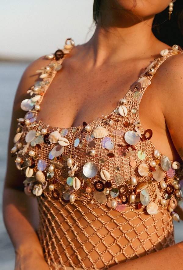 Vestido Croche Oceano