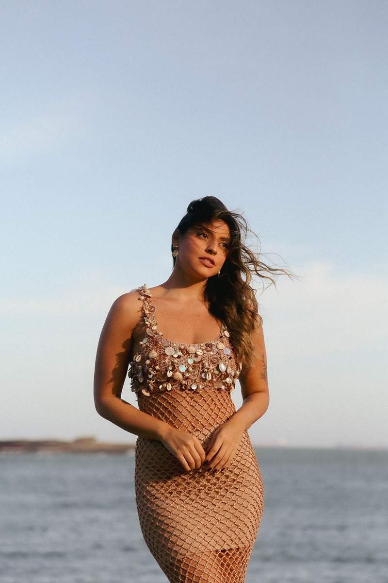 Vestido Croche Oceano