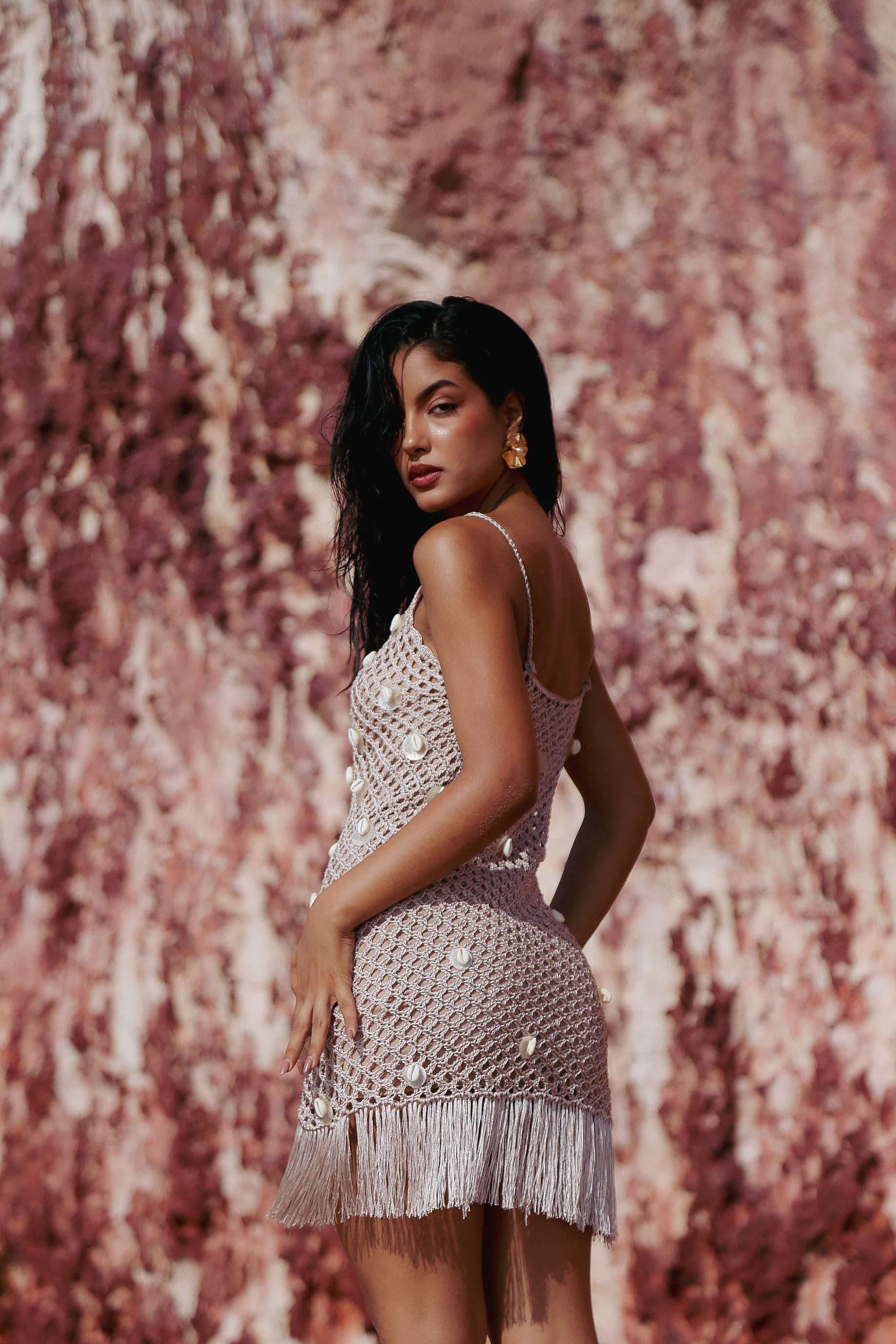 Vestido Croche Búzios