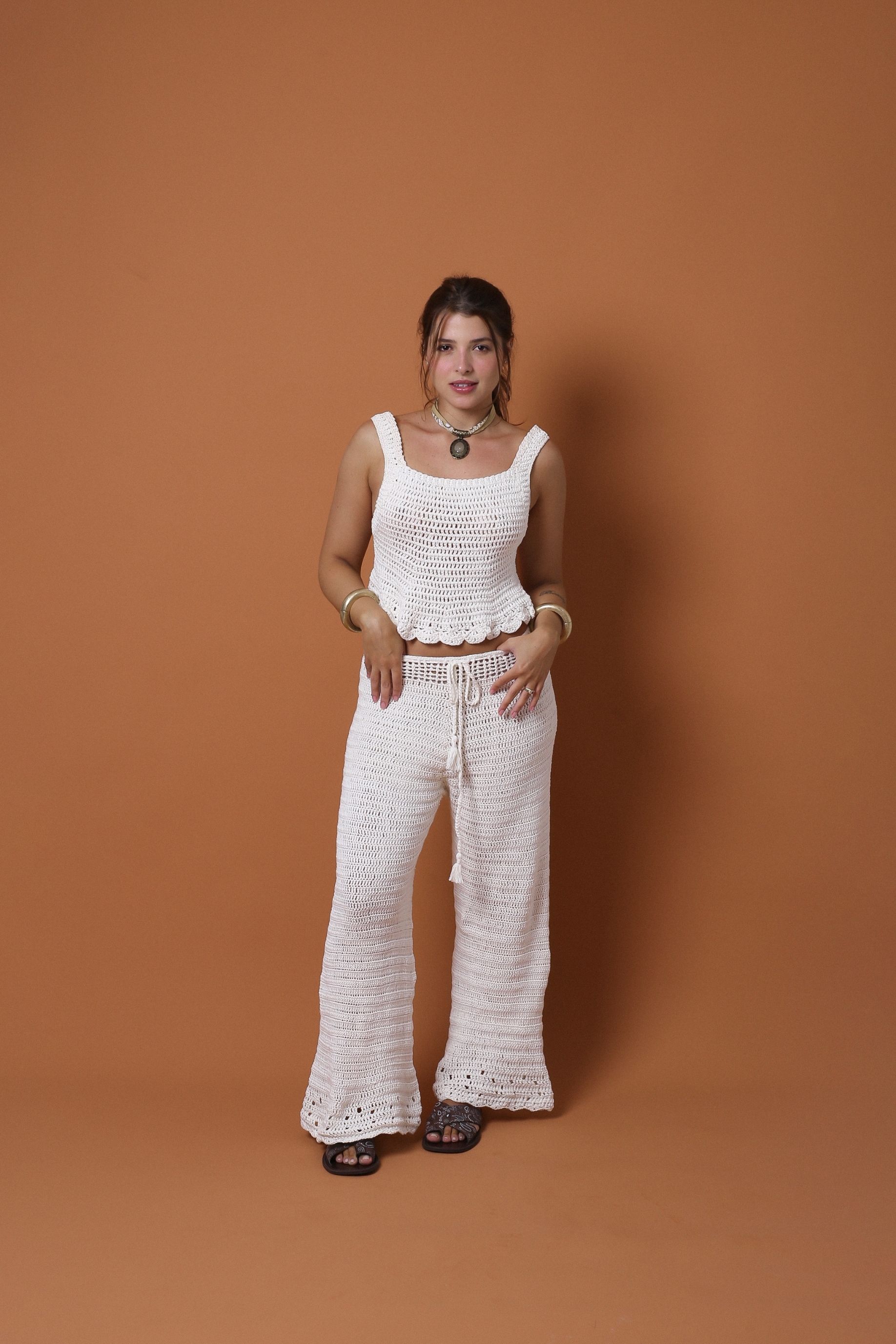 Calça Croche Clara Calça Croche Clara