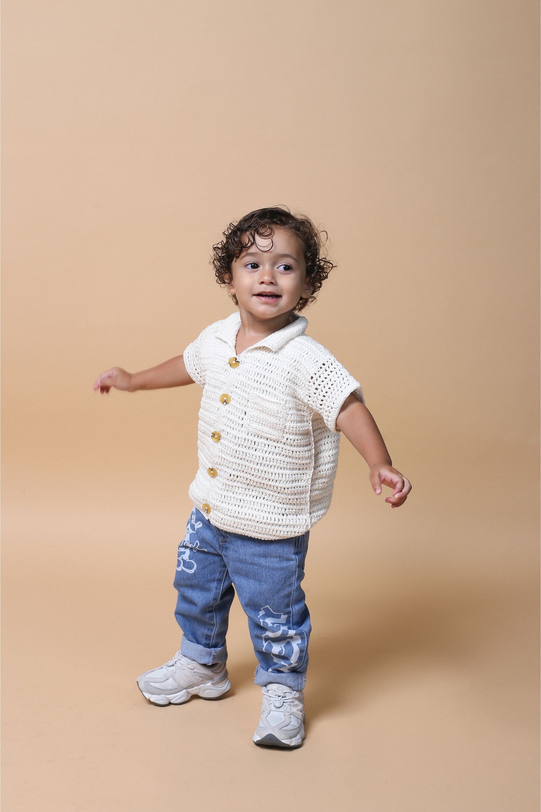 Camisa Croche Caique