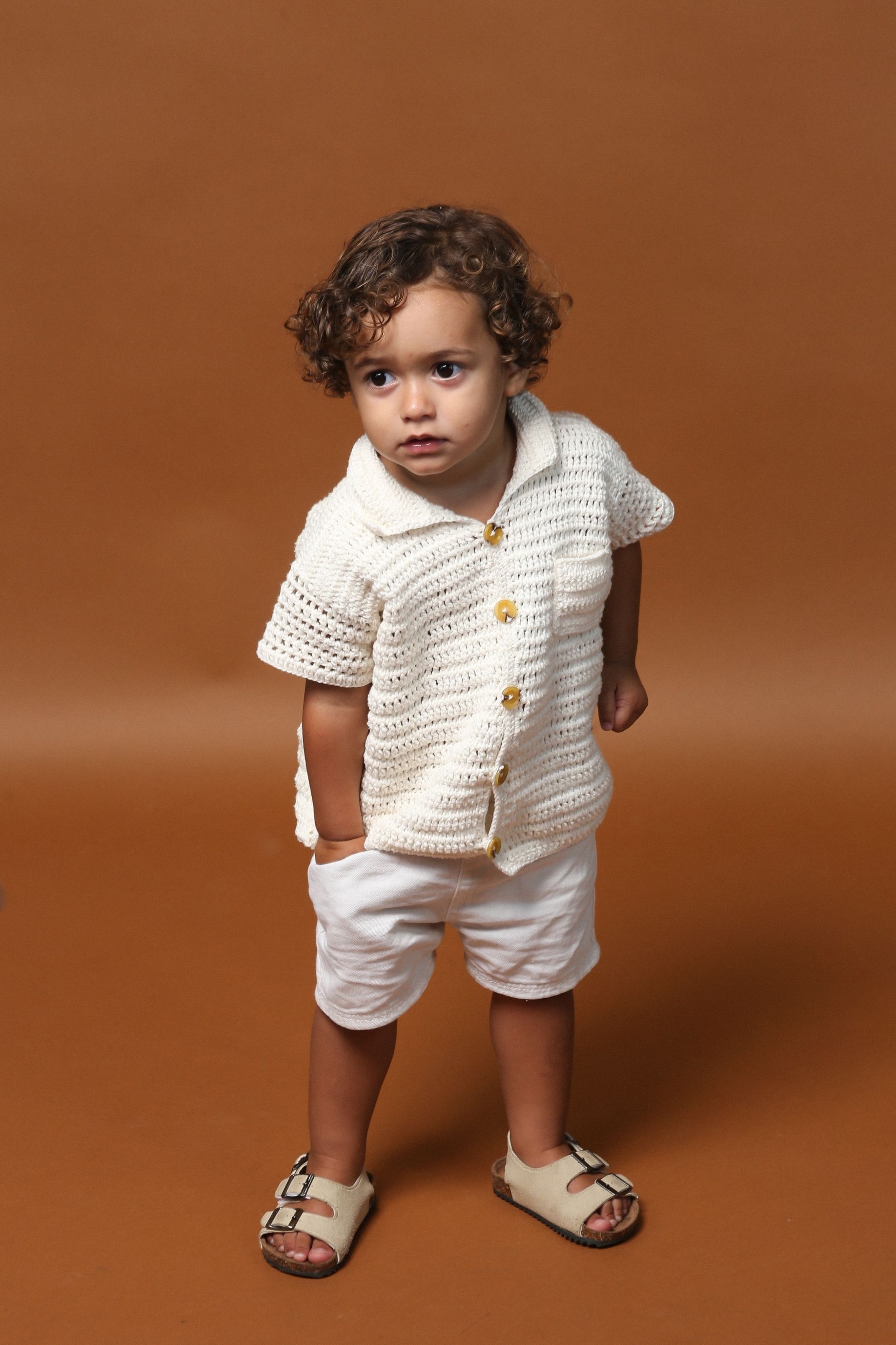 Camisa Croche Caique