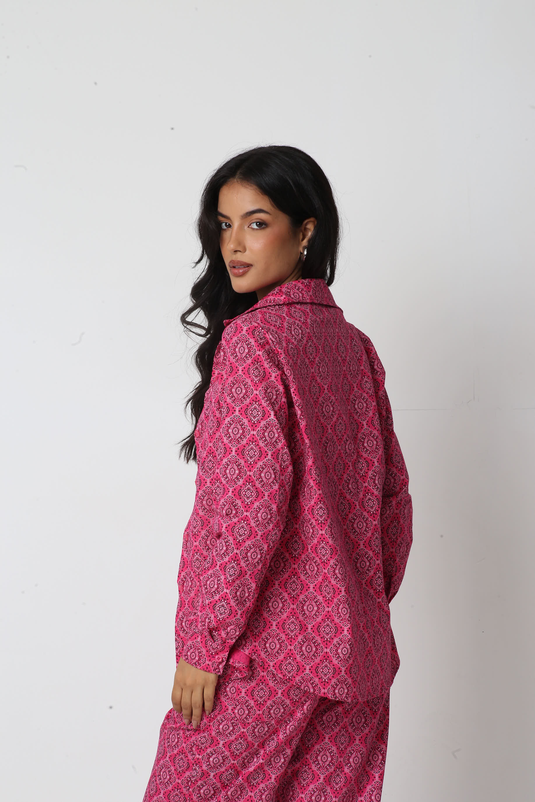 Camisa Algodão Paisley Lídia Rosa