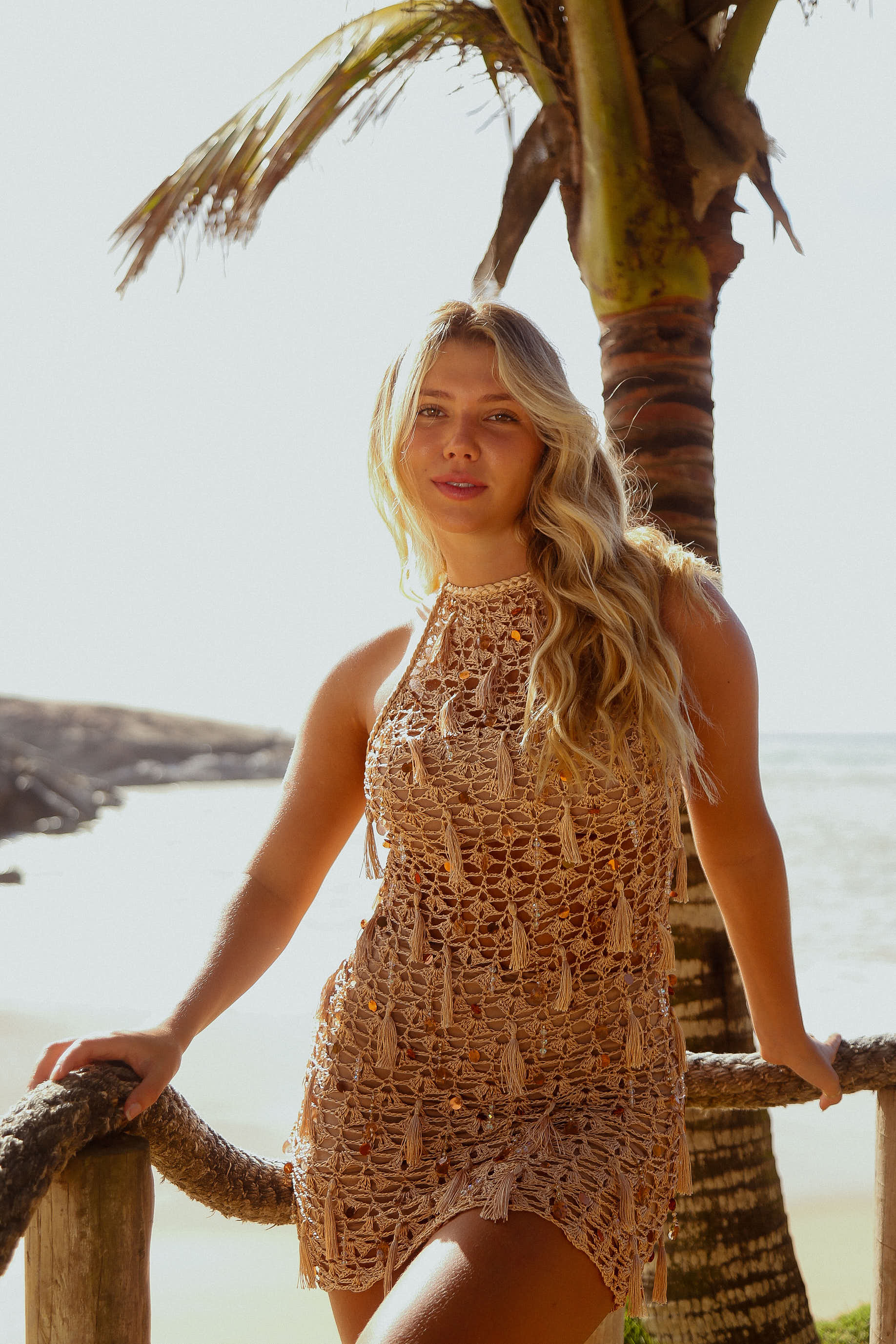 Vestido Croche Maré